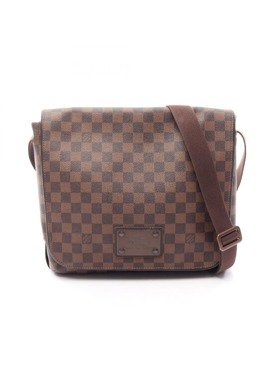 Louis Vuitton Handbags - Louis Vuitton Shoulder Bag Brooklyn Canvas Leather
